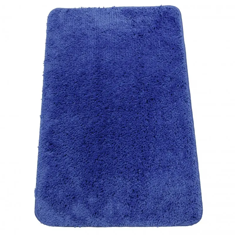 Antypoślizgowy dywanik łazienkowy 50x80 pojedynczy niebieski